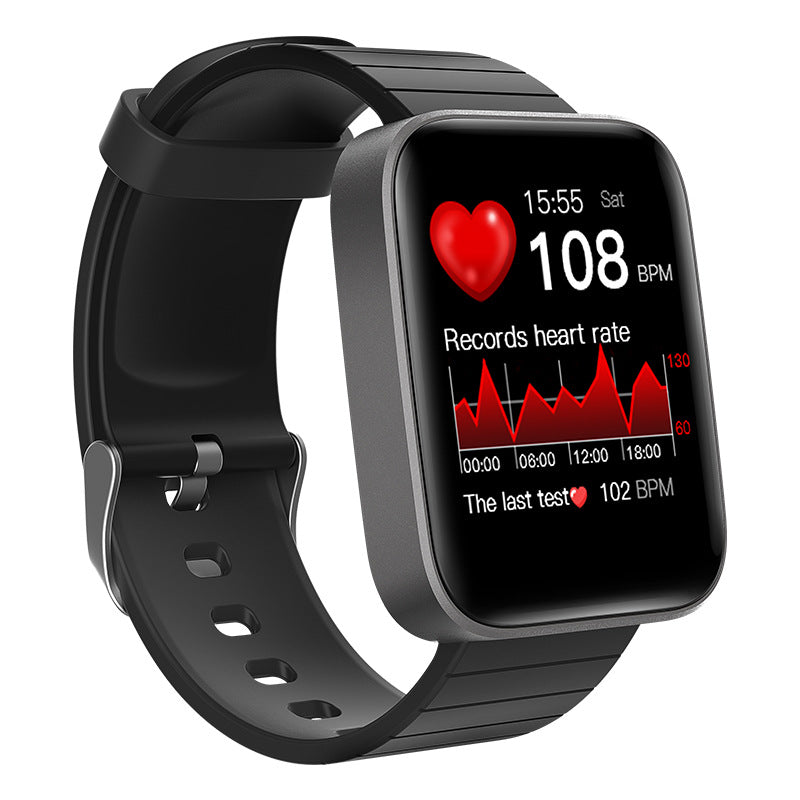 Fitness Smartwatch IP67 Waterproof Fitness Tracker - BlueRockCanada Black