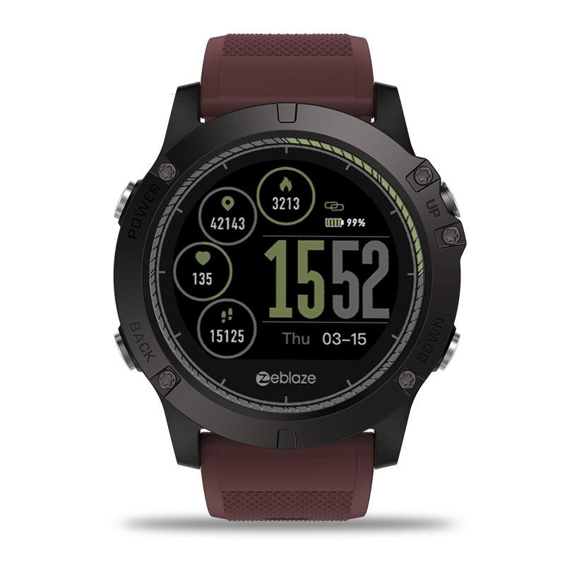 Waterproof Tactical SmartWatch V3 HR - BlueRockCanada Black, Blue, Red