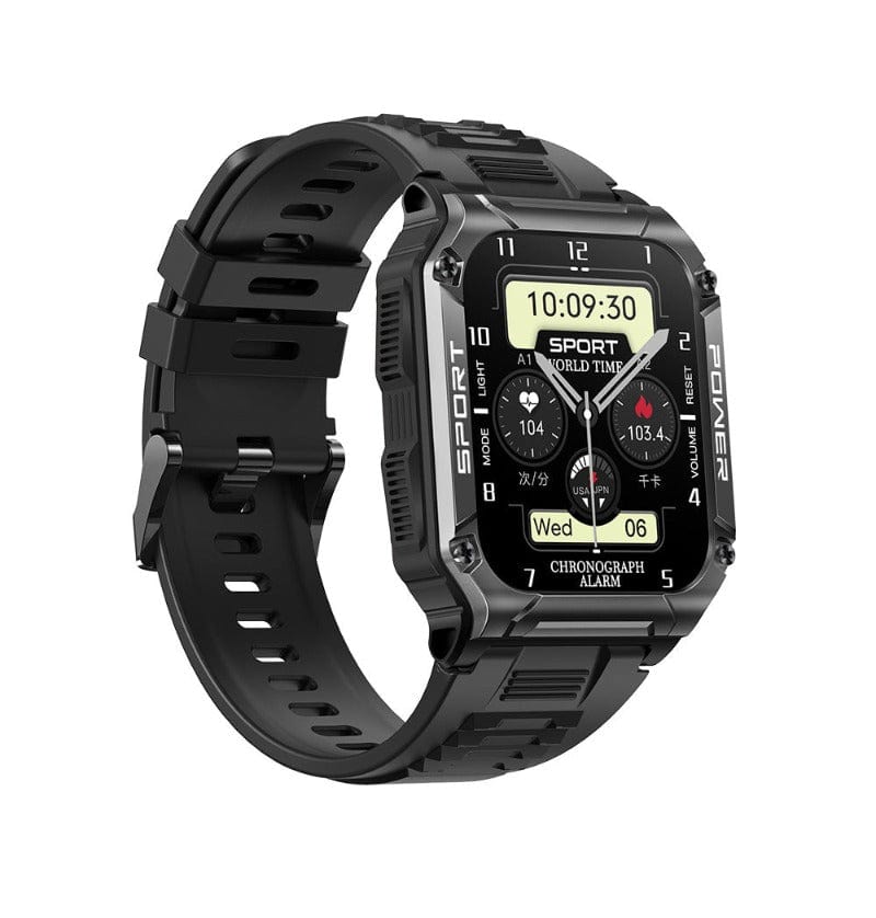 Compass Smartwatch 1.95 Screen Bluetooth Talk Fitness Tracker - BlueRockCanada Black / usb, Dark Blue / usb, Orange / usb