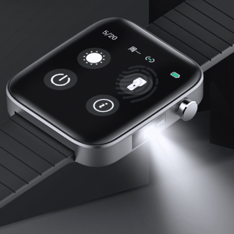 Fitness Smartwatch IP67 Waterproof Fitness Tracker - BlueRockCanada Black
