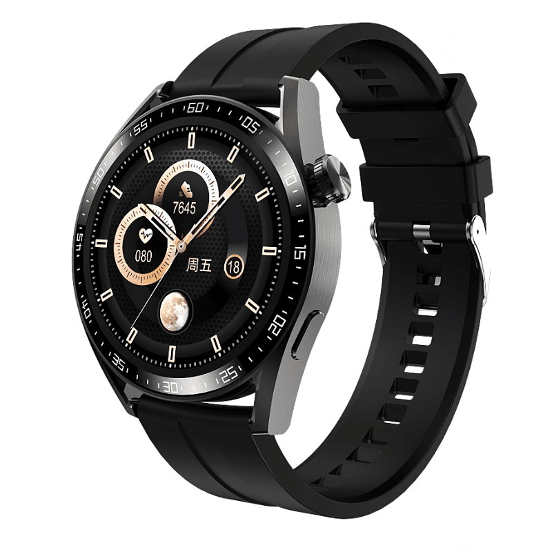 Men's D8 Sports Smartwatch With Long Range Function - BlueRockCanada Black