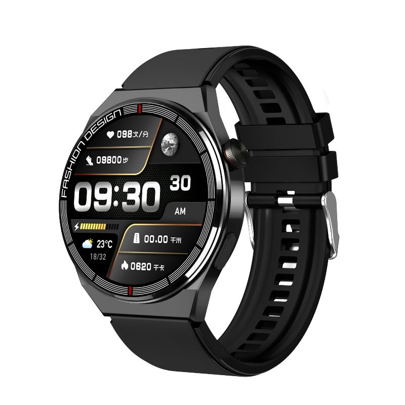 Smartwatch With Bluetooth Call And NFC Function - BlueRockCanada Black, Black leather, Black steel, Red, Silver brown, Silver steel