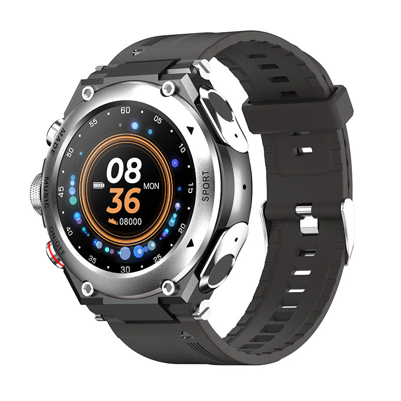 Bluetooth Call On Smart Watch With Built in Headphones - BlueRockCanada Black, Pink, Silver