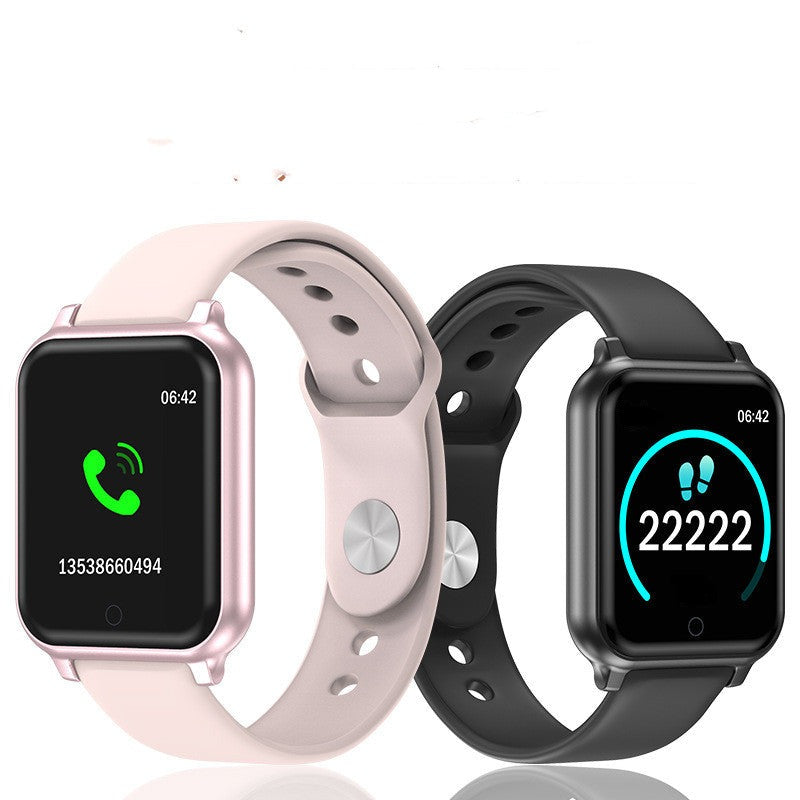New T70 Smartwatch Smart Bracelet Unisex Fitness Watch - BlueRockCanada Black, Blue, Gold, Rose Gold
