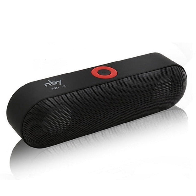 Mini Bluetooth Subwoofer Portable Wireless Speaker With 3D Stereo Sound - BlueRockCanada Silver gray, Red, black, blue
