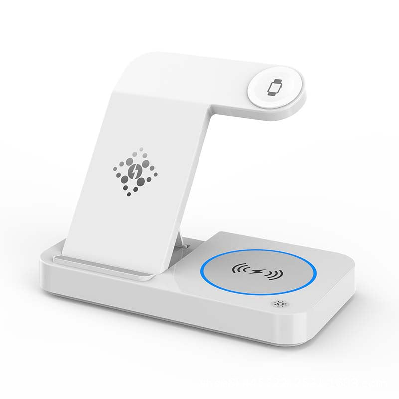 Folding Three-in-one Universal Wireless Charging Stand - BlueRockCanada Black, White