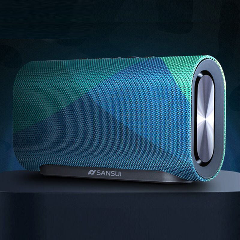 Wireless Bluetooth Portable Speaker - BlueRockCanada Black, Green, Red