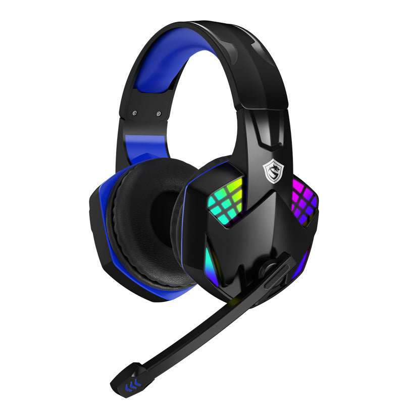 New PC Gaming Headphones Illuminated RGB Headset - BlueRockCanada Dark night blue