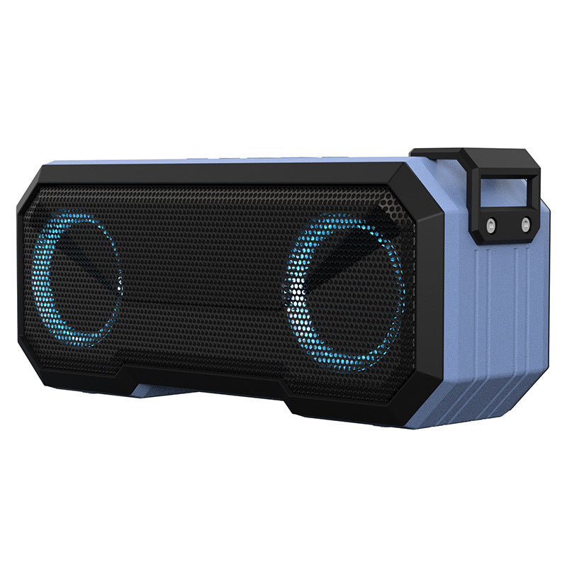 Colorful Waterproof Luminous Outdoor Wireless Speaker With Built In Power Bank - BlueRockCanada Black, Red, Green, Blue, Lightgrey