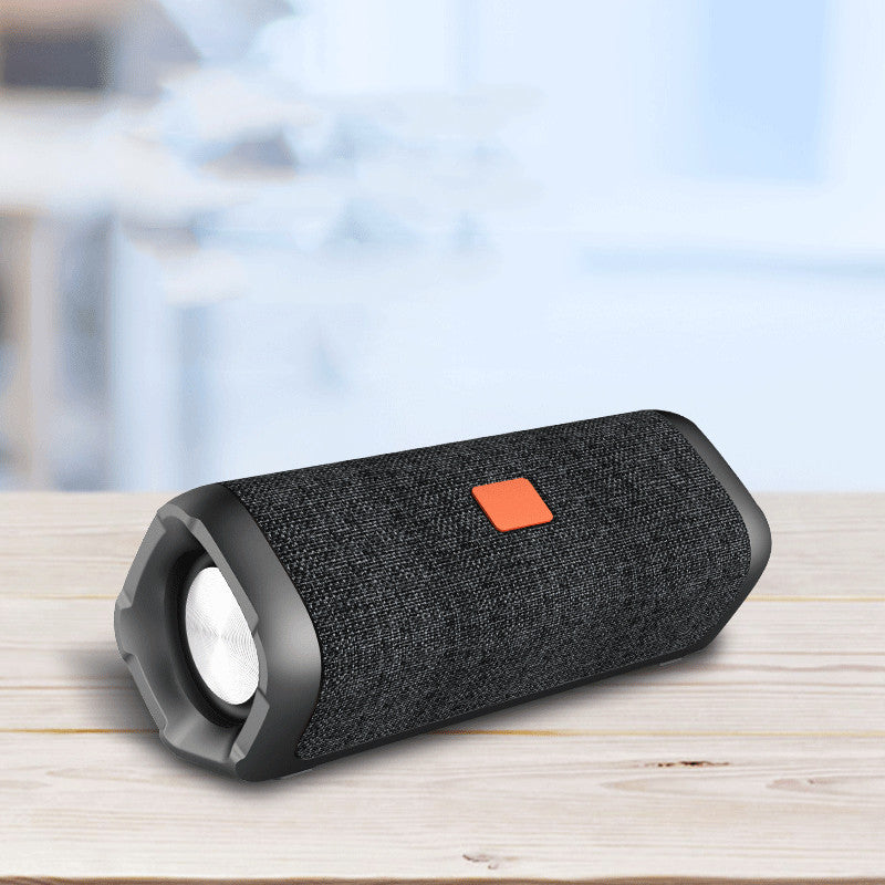 TWS Waterproof Fabric Bluetooth Portable Wireless Speaker - BlueRockCanada Black