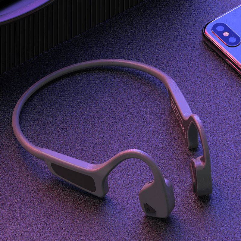 Bone Conduction Wireless Bluetooth Headphones - BlueRockCanada Blue