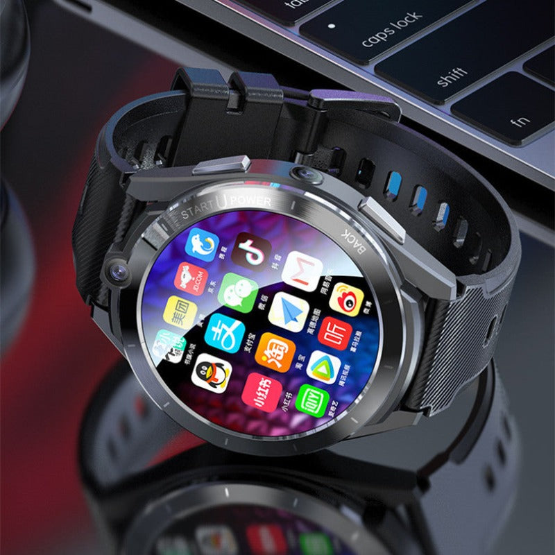 Dual Chip Full Netcom Phone Smart Watch - BlueRockCanada Watch Only, With Charging Compartment