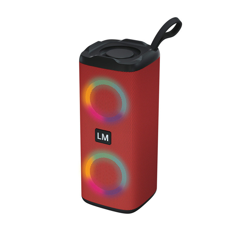 LM882 Rugged Wireless Bluetooth Light Effect Portable Speaker - BlueRockCanada Black / USB, Camouflage / USB, Red / USB, Blue / USB